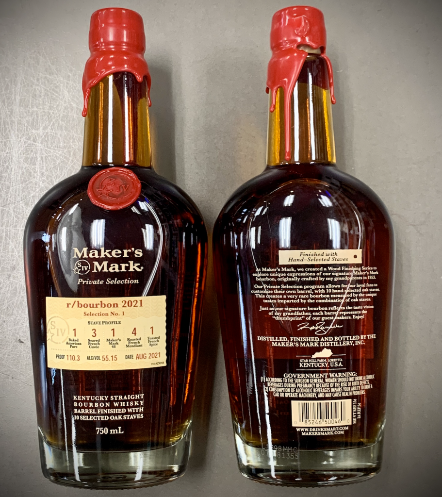 r/bourbon 2021 Maker’s Mark Private Selection Whiskey Raiders